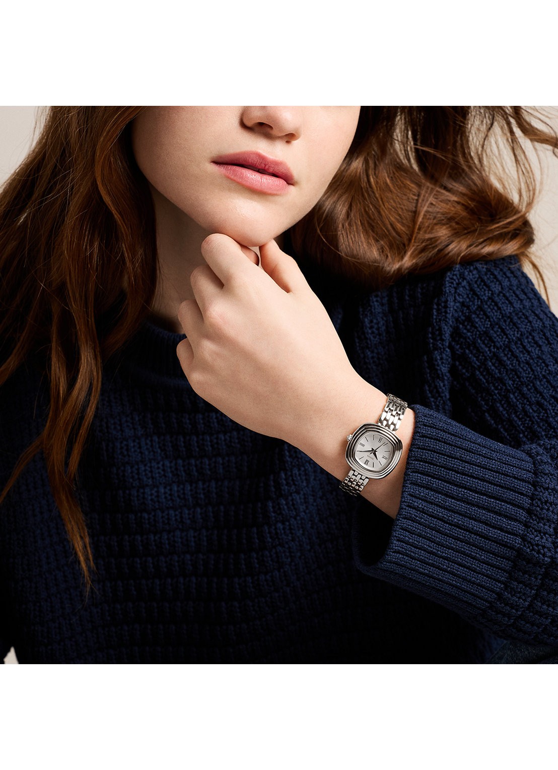 Fossil Genevive horloge ES5508 - detail 4 zilver