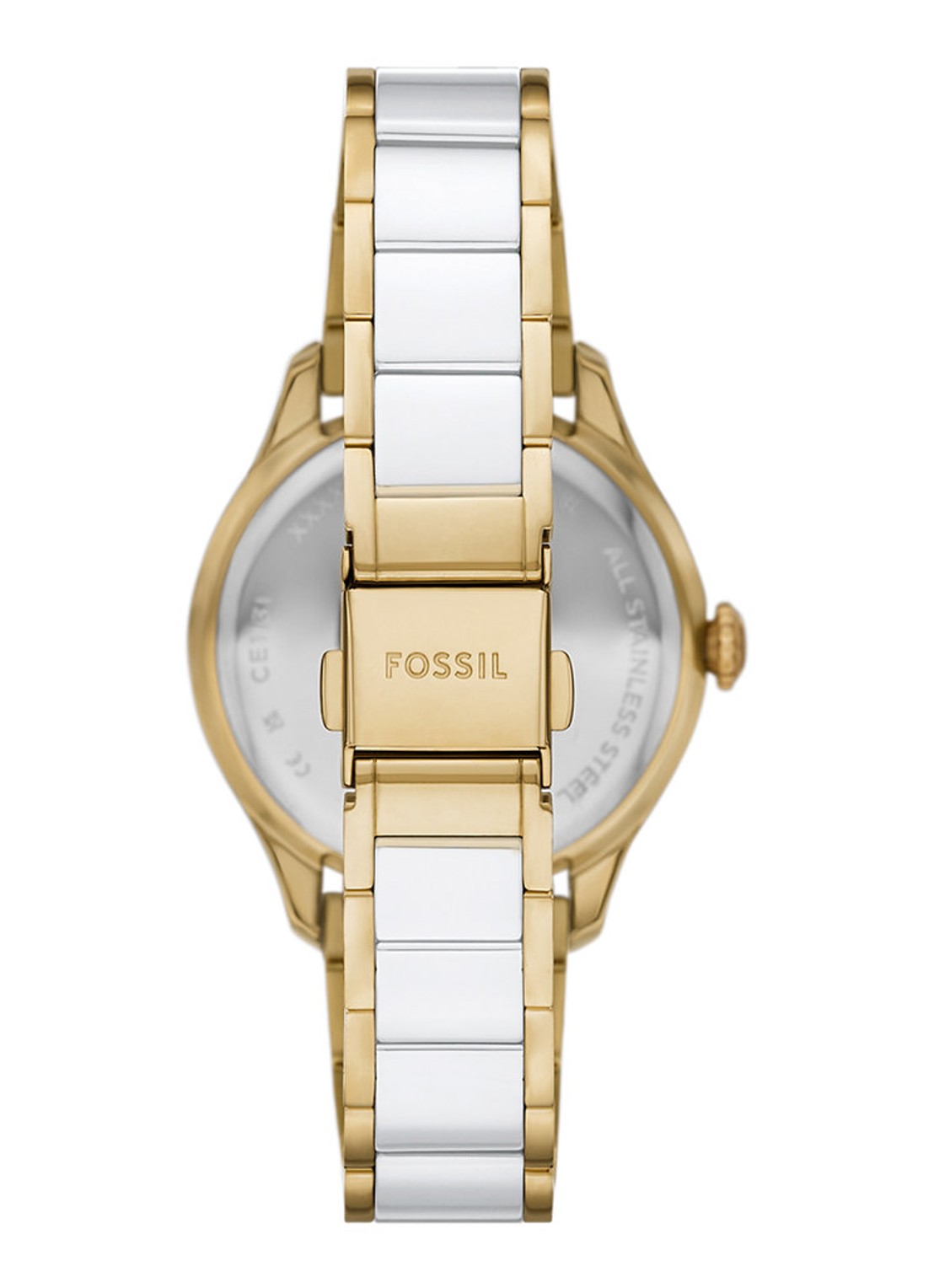 Fossil Gilmore horloge CE1131 - detail zilver