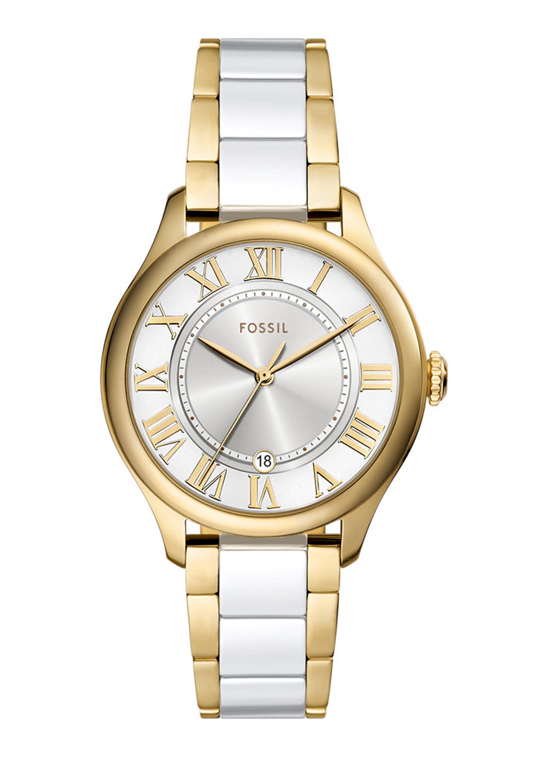 Fossil Gilmore horloge CE1131 - voorkant 5 zilver