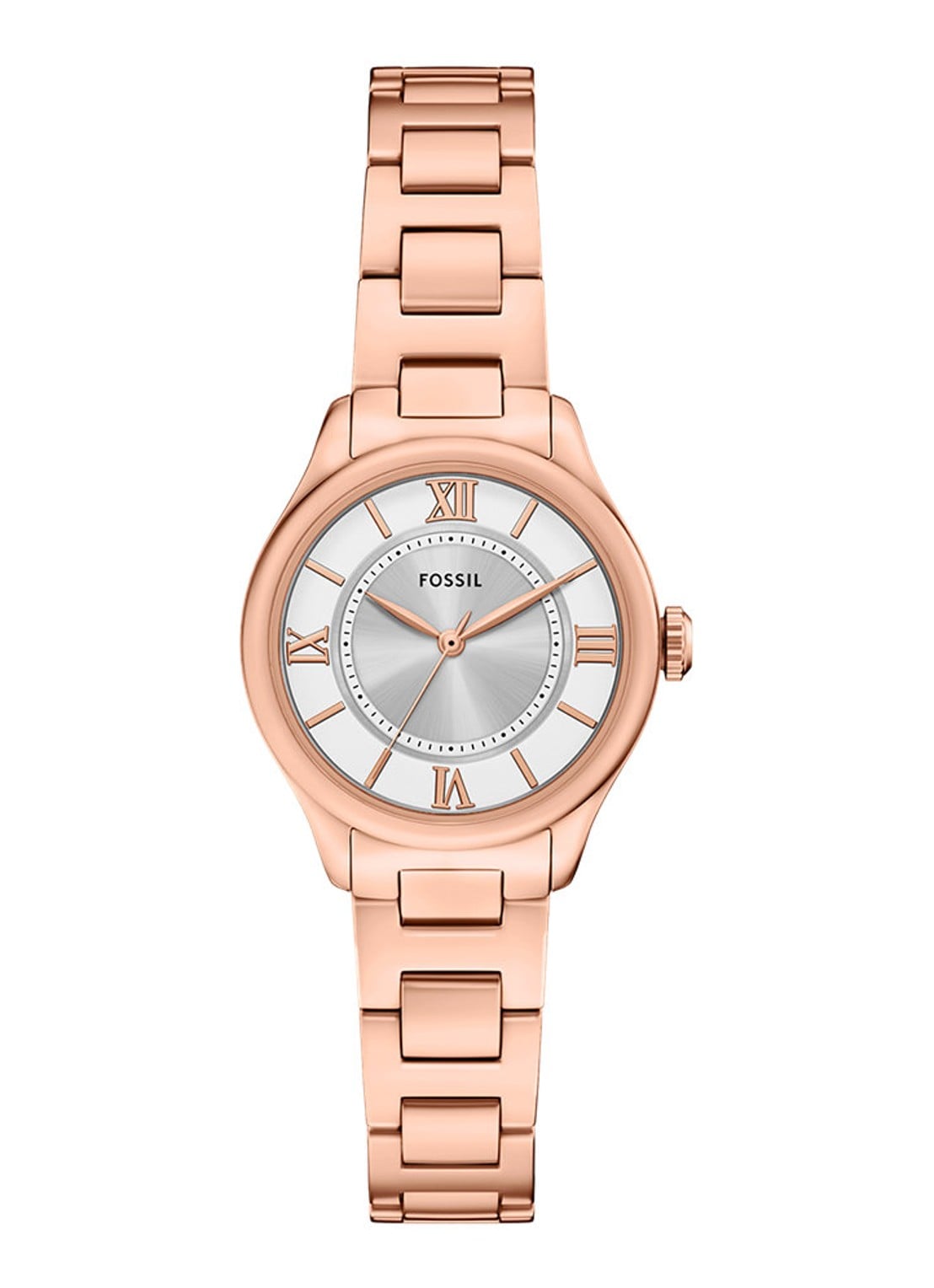 Fossil Gilmore horloge ES5420 - voorkant 6 roségoud