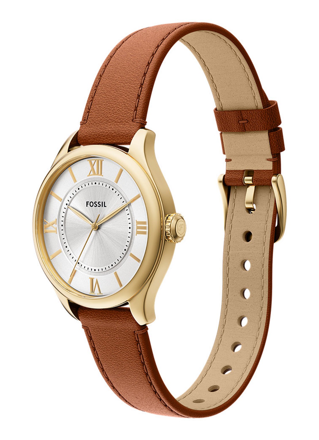 Fossil Gilmore horloge ES5423 - detail 6 goud