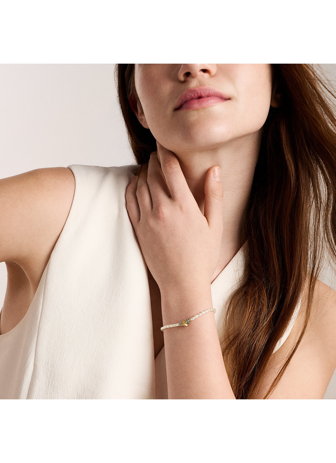 Fossil Harlow armband JF04994998 - detail 5 goud