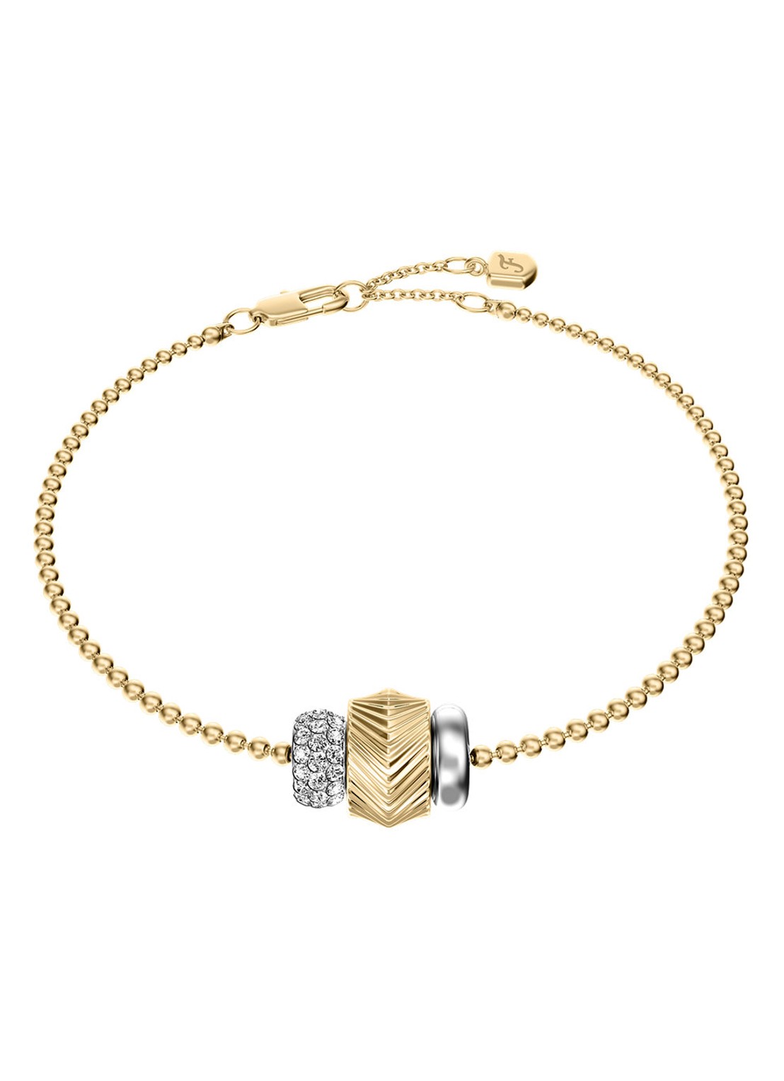 Fossil Harlow armband JF04995998 - voorkant goud