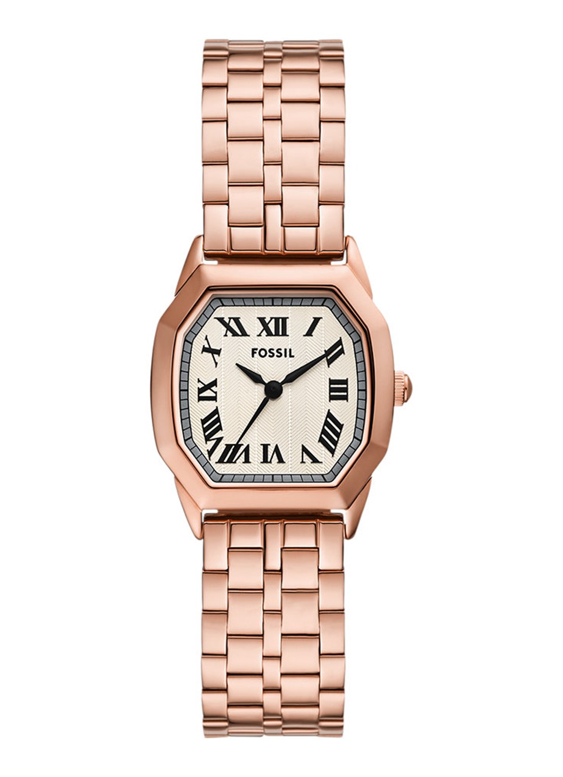 Fossil Harlow horloge ES5386 - voorkant 3 roségoud