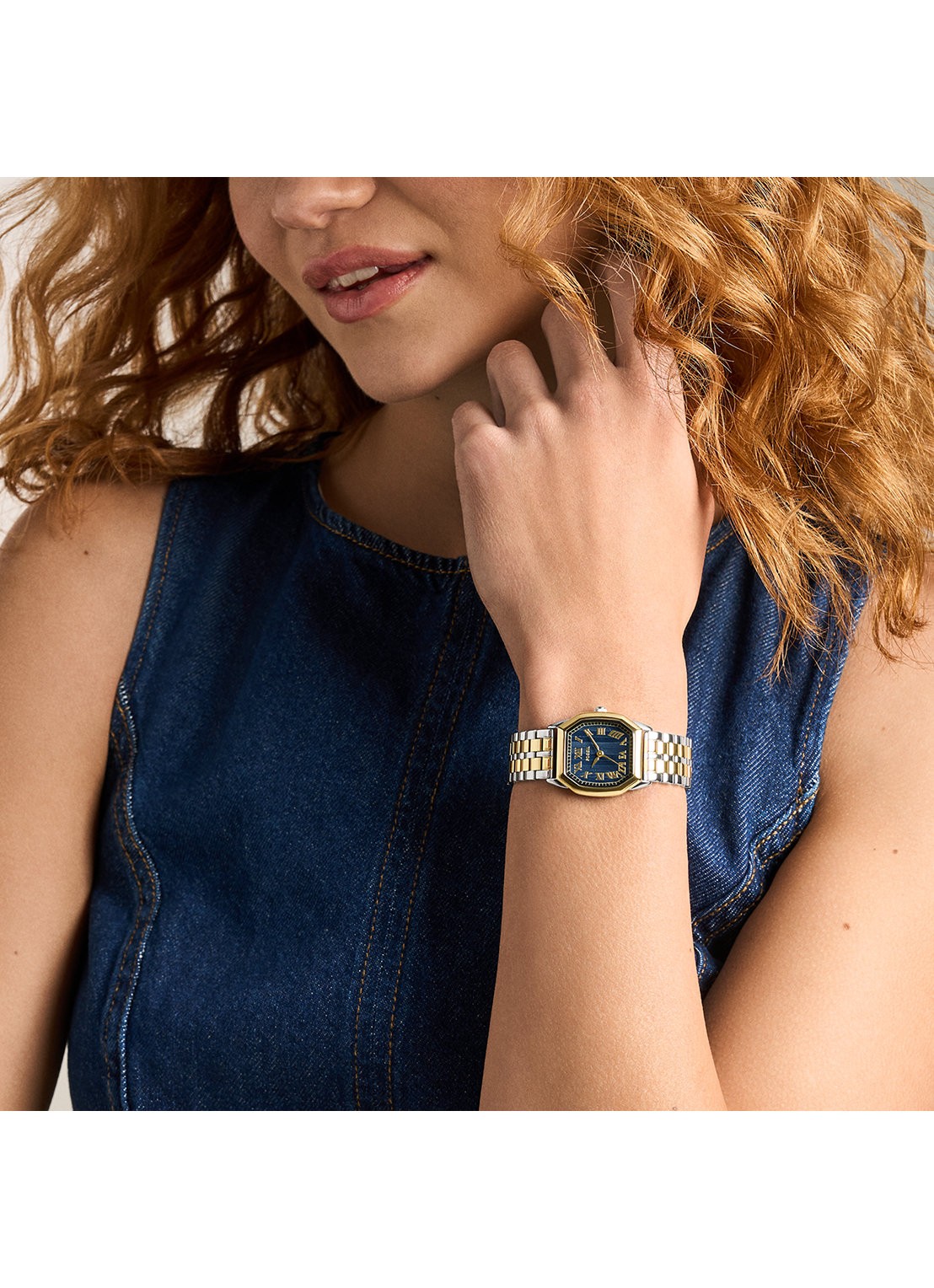 Fossil Harlow horloge ES5480 - detail 5 zilver
