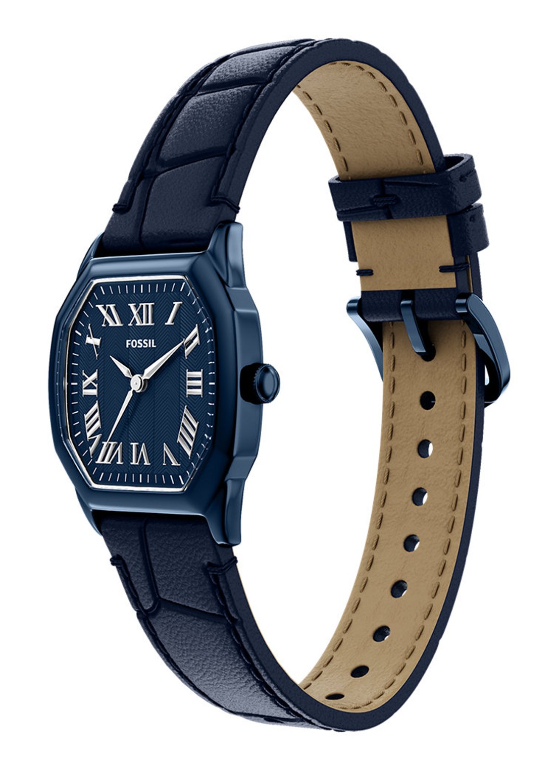 Fossil Harlow horloge ES5481 - detail 5 blauw