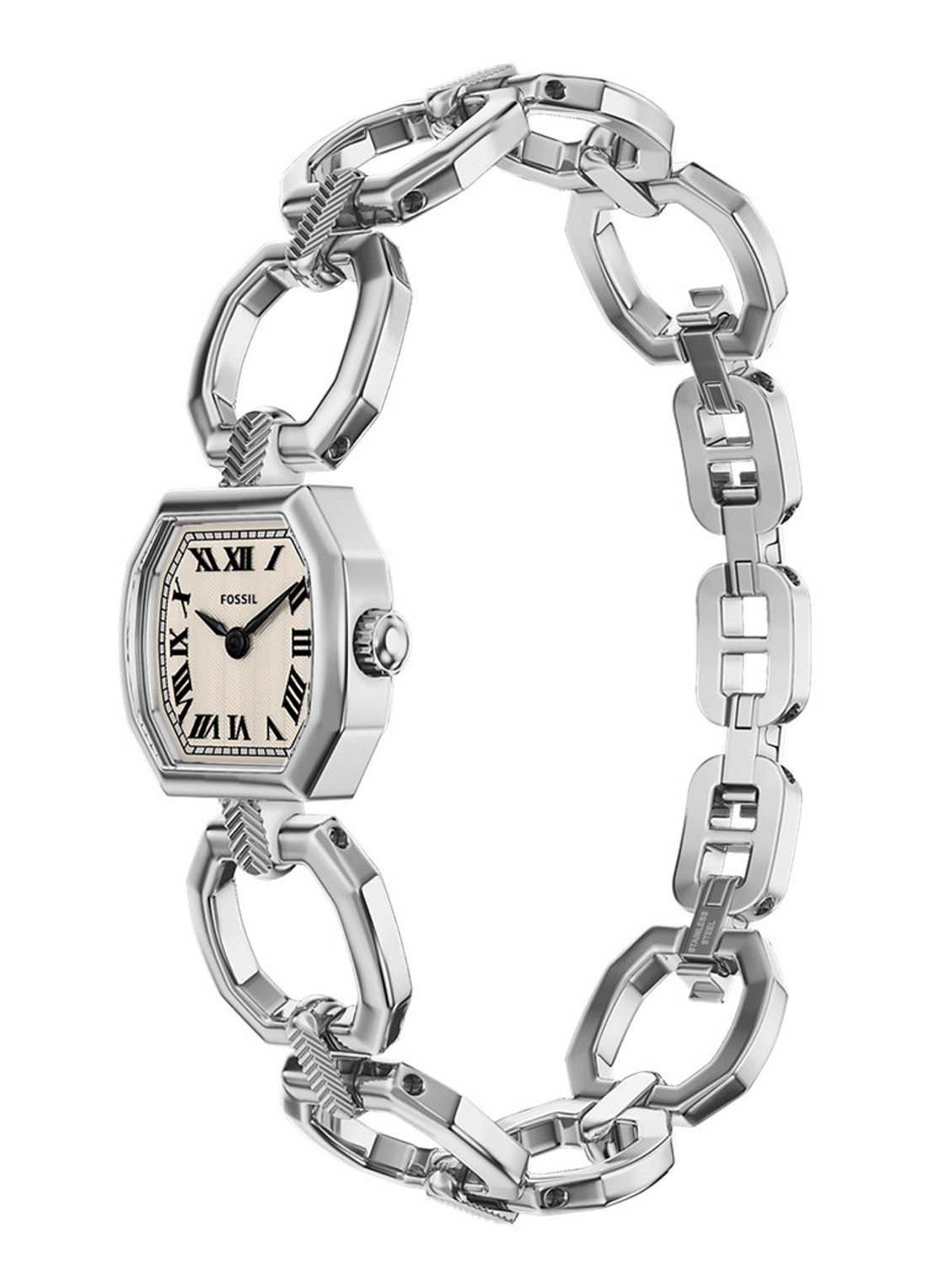Fossil Harlow horloge ES5485 - detail 5 zilver
