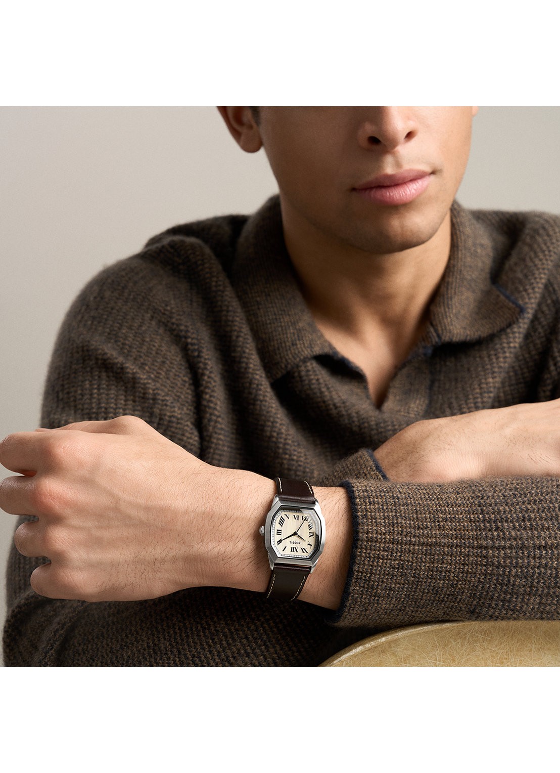 Fossil Harlow horloge FS6214 - detail 4 zilver
