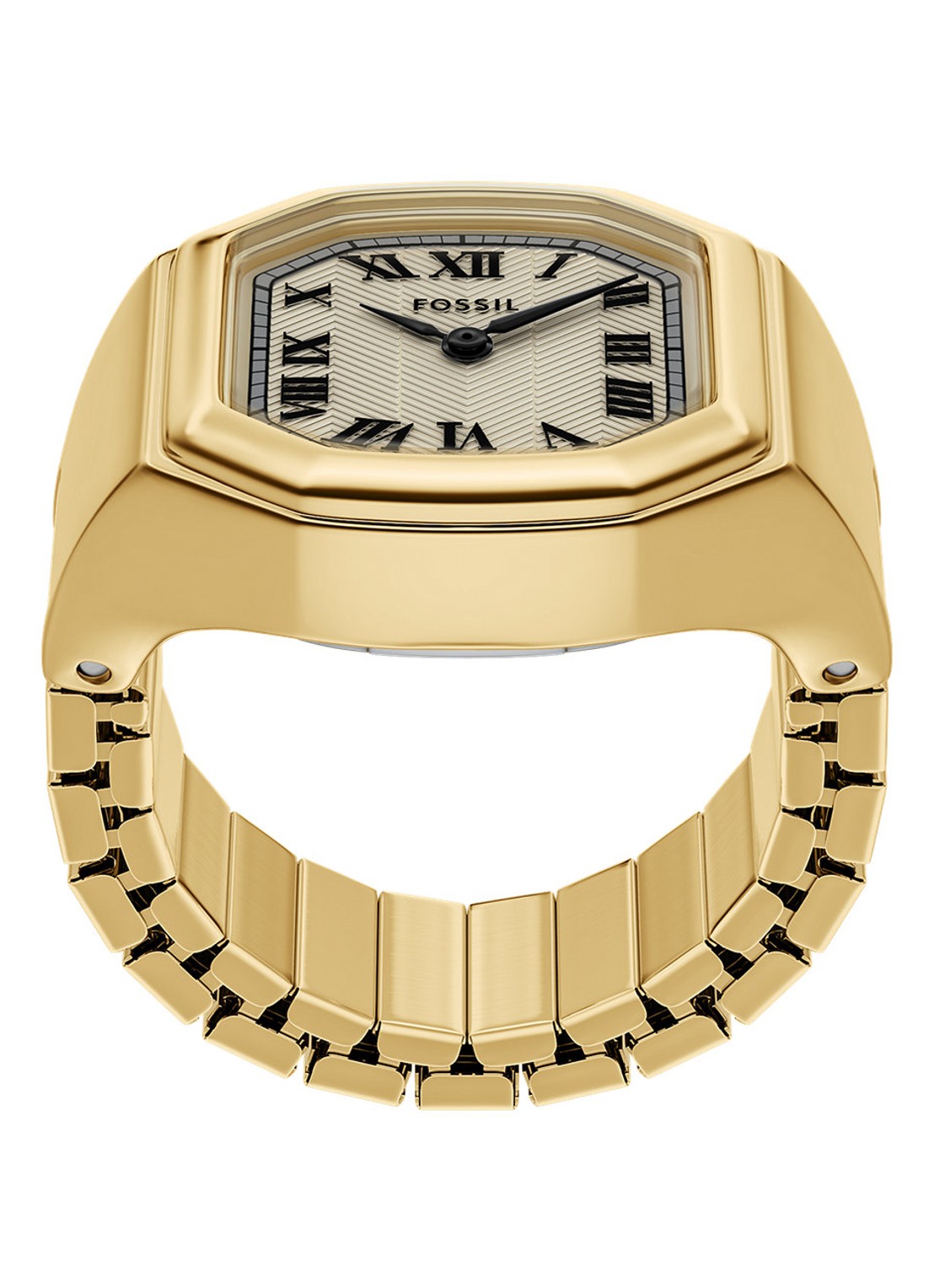 Fossil Harlow horloge ring ES5446 - detail 3 goud