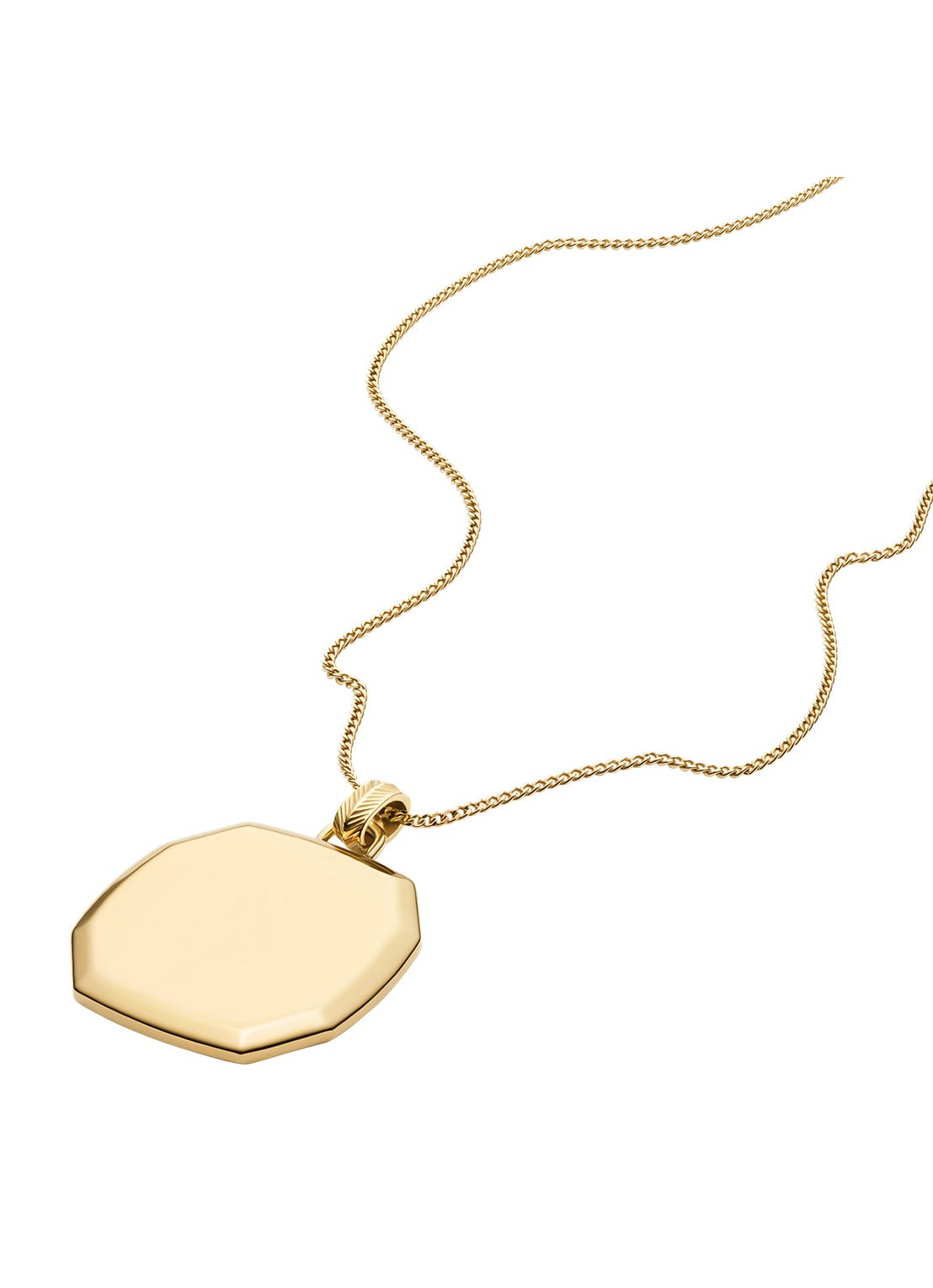 Fossil Harlow ketting JF04961710 - detail goud