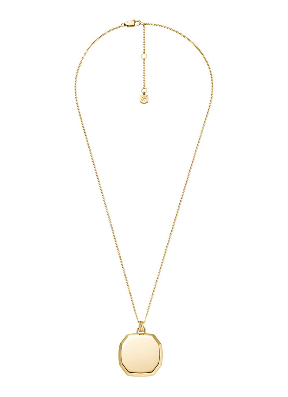 Fossil Harlow ketting JF04961710 - detail 2 goud