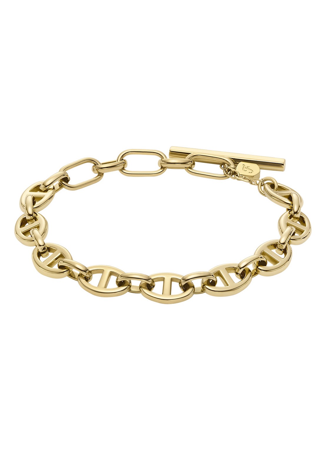 Fossil Heritage armband JF04759710 - voorkant 6 goud