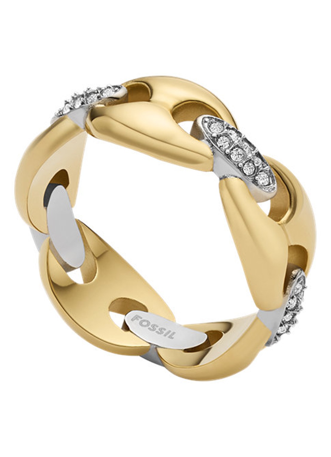 Fossil Heritage ring JF04931998 - detail 2 goud