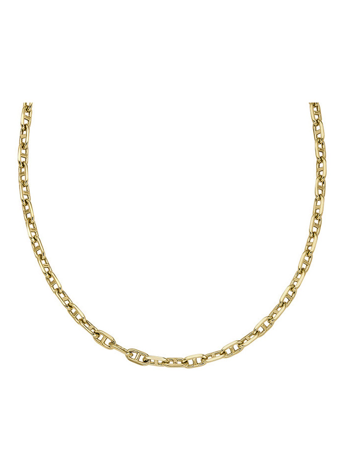 Fossil Heritage schakelketting JA7209710 - voorkant 4 goud
