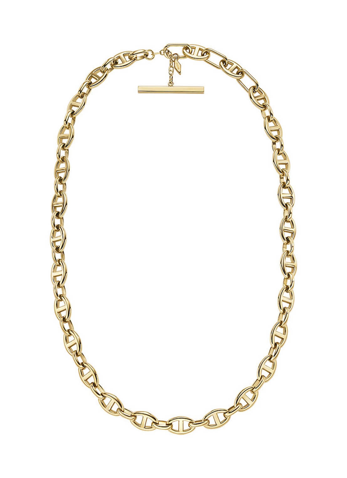 Fossil Heritage schakelketting JF04521710 - detail 2 goud