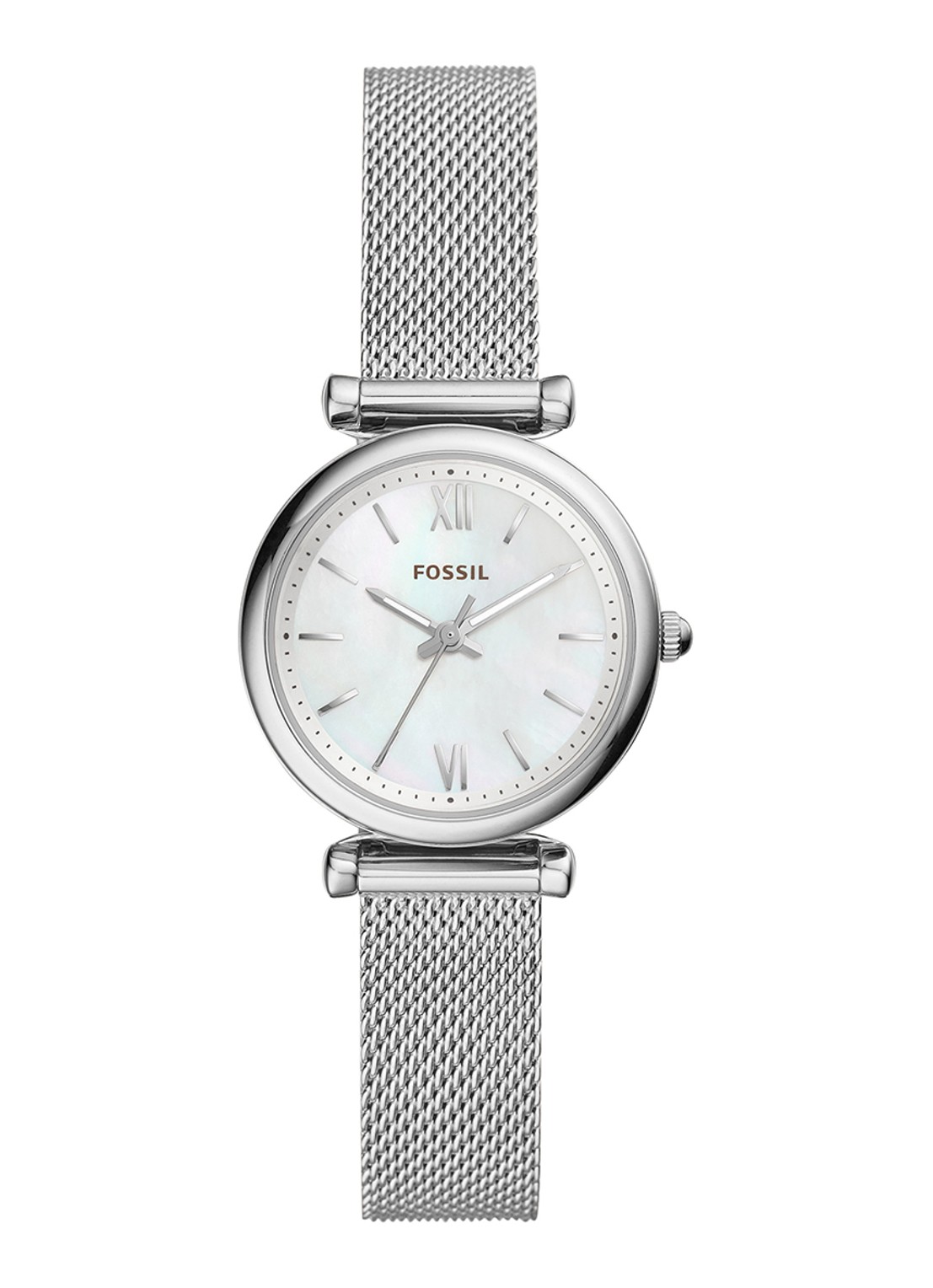 Fossil Horloge ES4432 - voorkant zilver