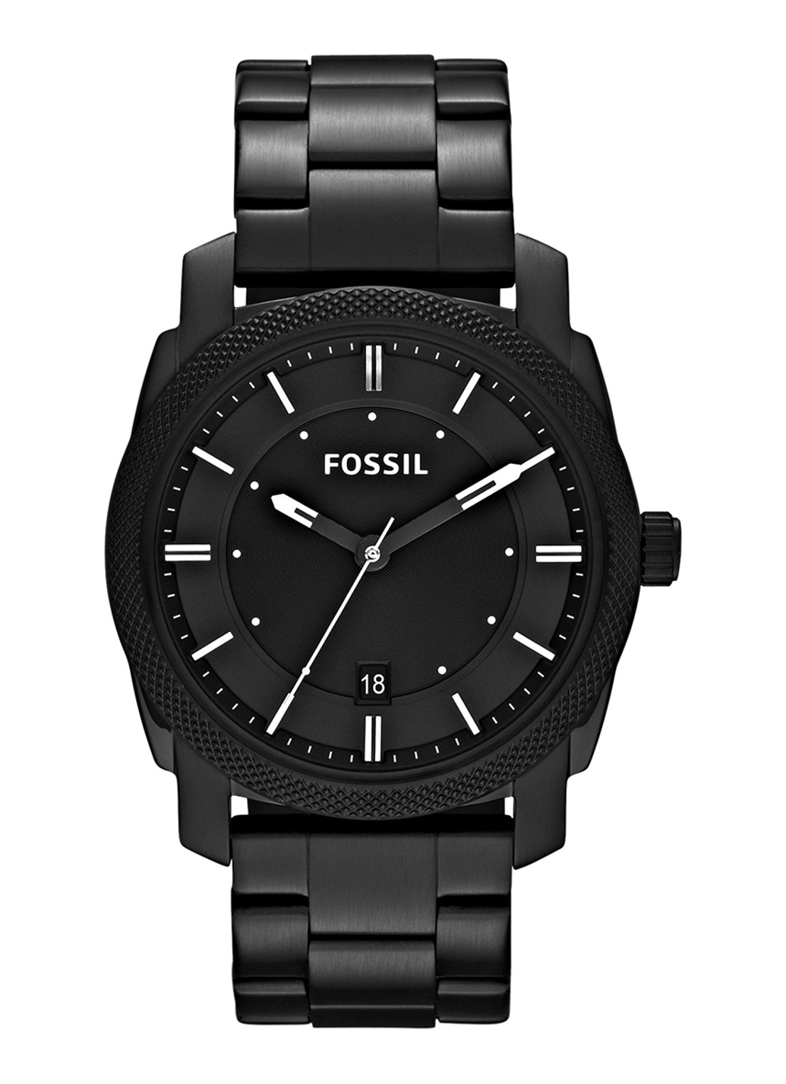 Fossil Horloge FS4775 - voorkant 3 zwart
