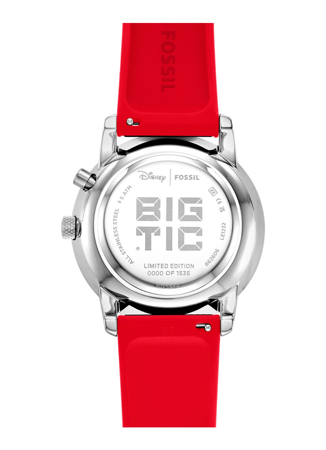 Fossil Horloge LE1232 - Limited Edition - detail 3 zilver