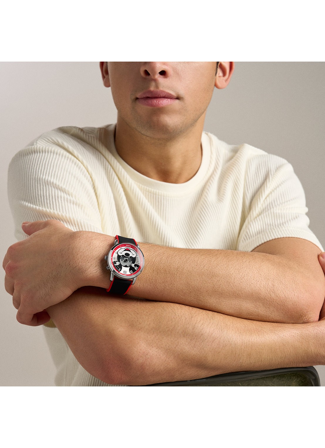 Fossil Horloge LE1232 - Limited Edition - detail 5 zilver