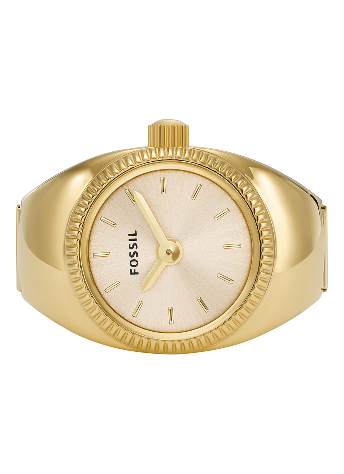 Fossil Horloge ring ES5246 - detail goud