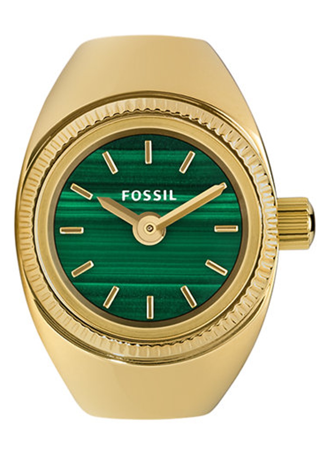 Fossil Horloge ring ES5308 - detail goud