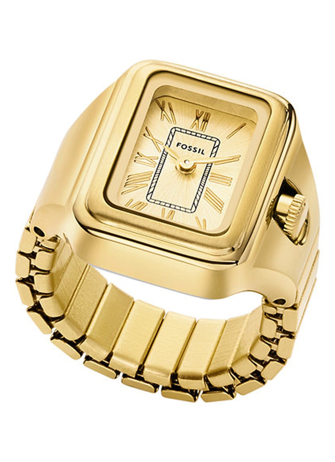 Fossil Horloge ring ES5343 - voorkant goud