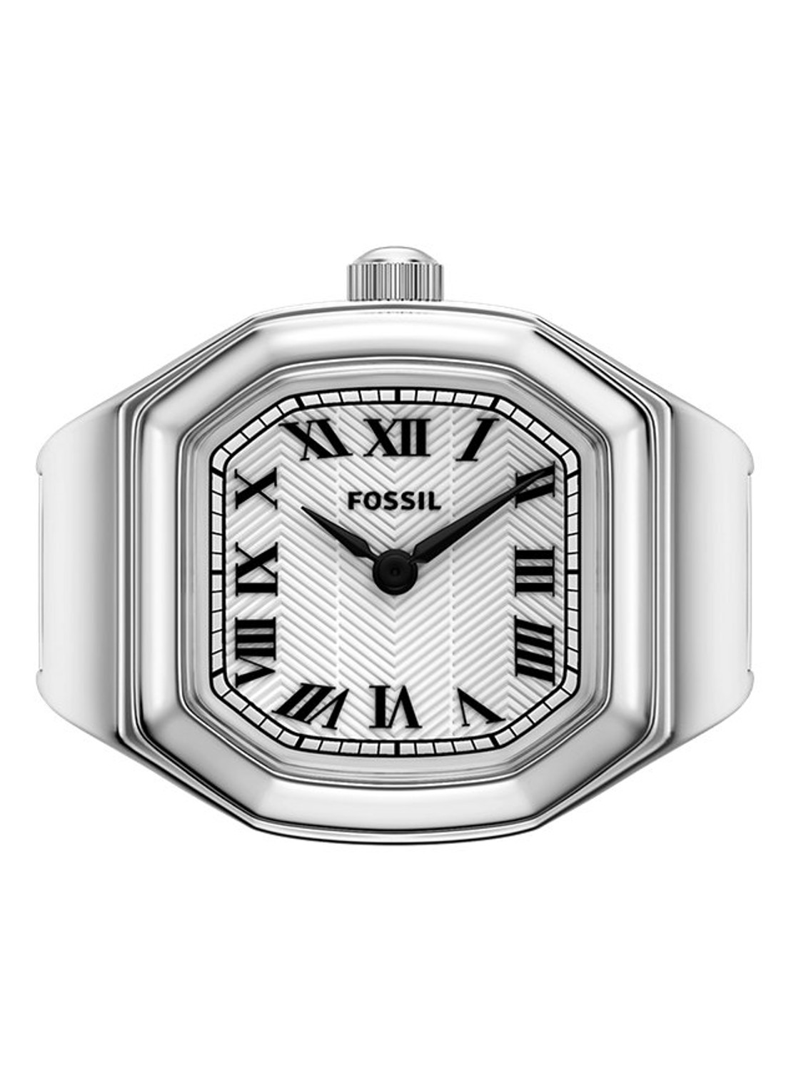 Fossil Horloge ring ES5482 - detail zilver
