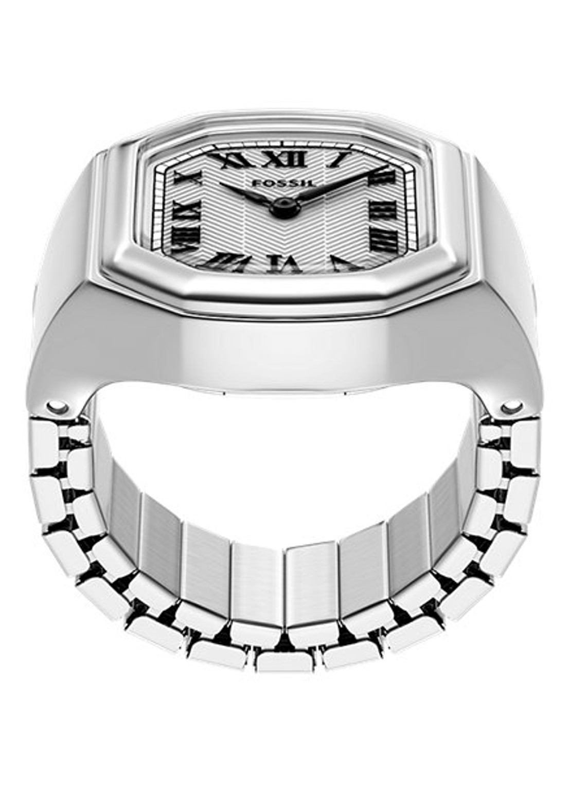 Fossil Horloge ring ES5482 - detail 2 zilver