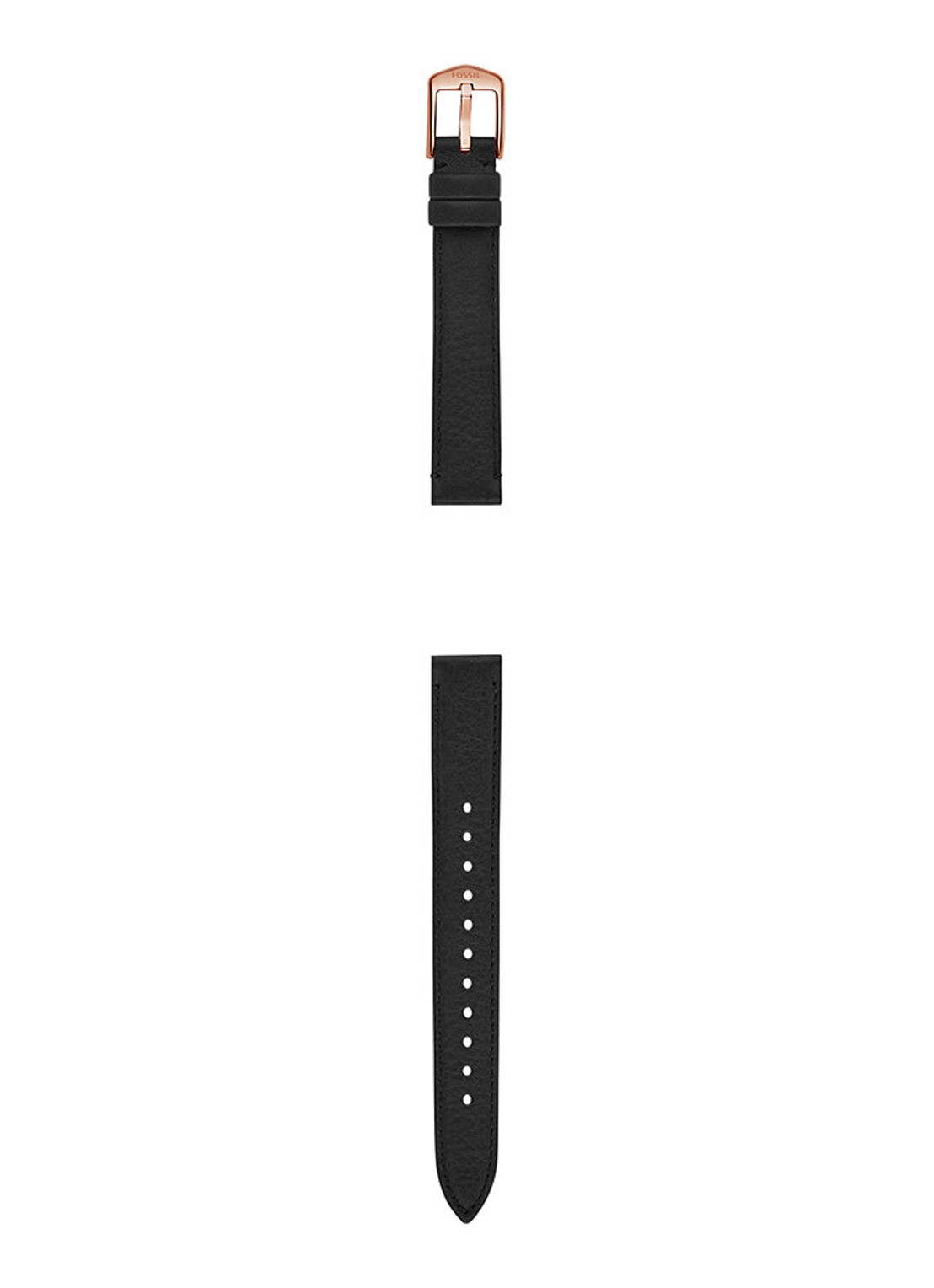 Fossil Horlogeband S141222 - detail 2 zwart