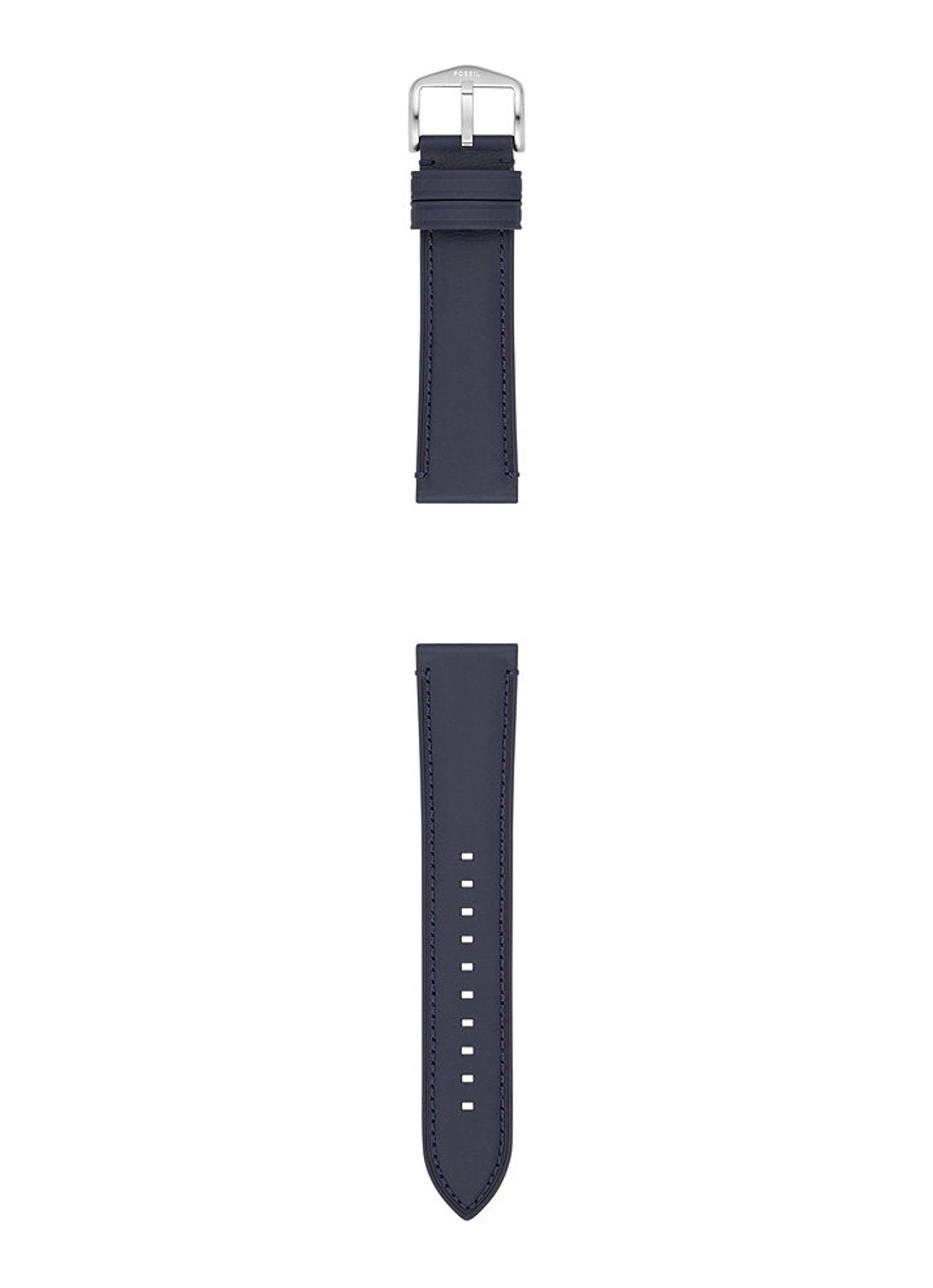 Fossil Horlogeband S221510 - detail 2 donkerblauw