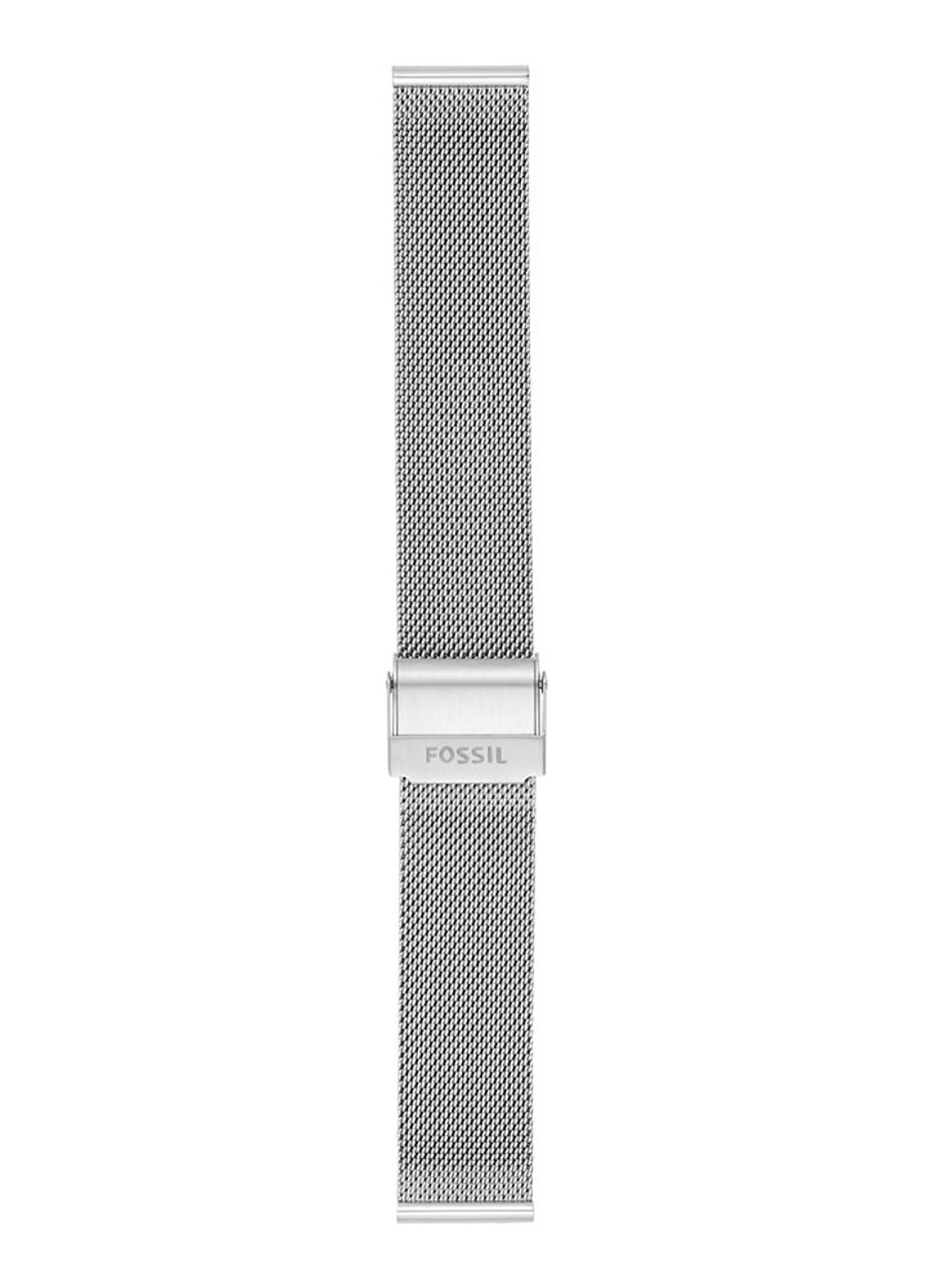 Fossil Horlogebandje S181376 - voorkant 2 zilver