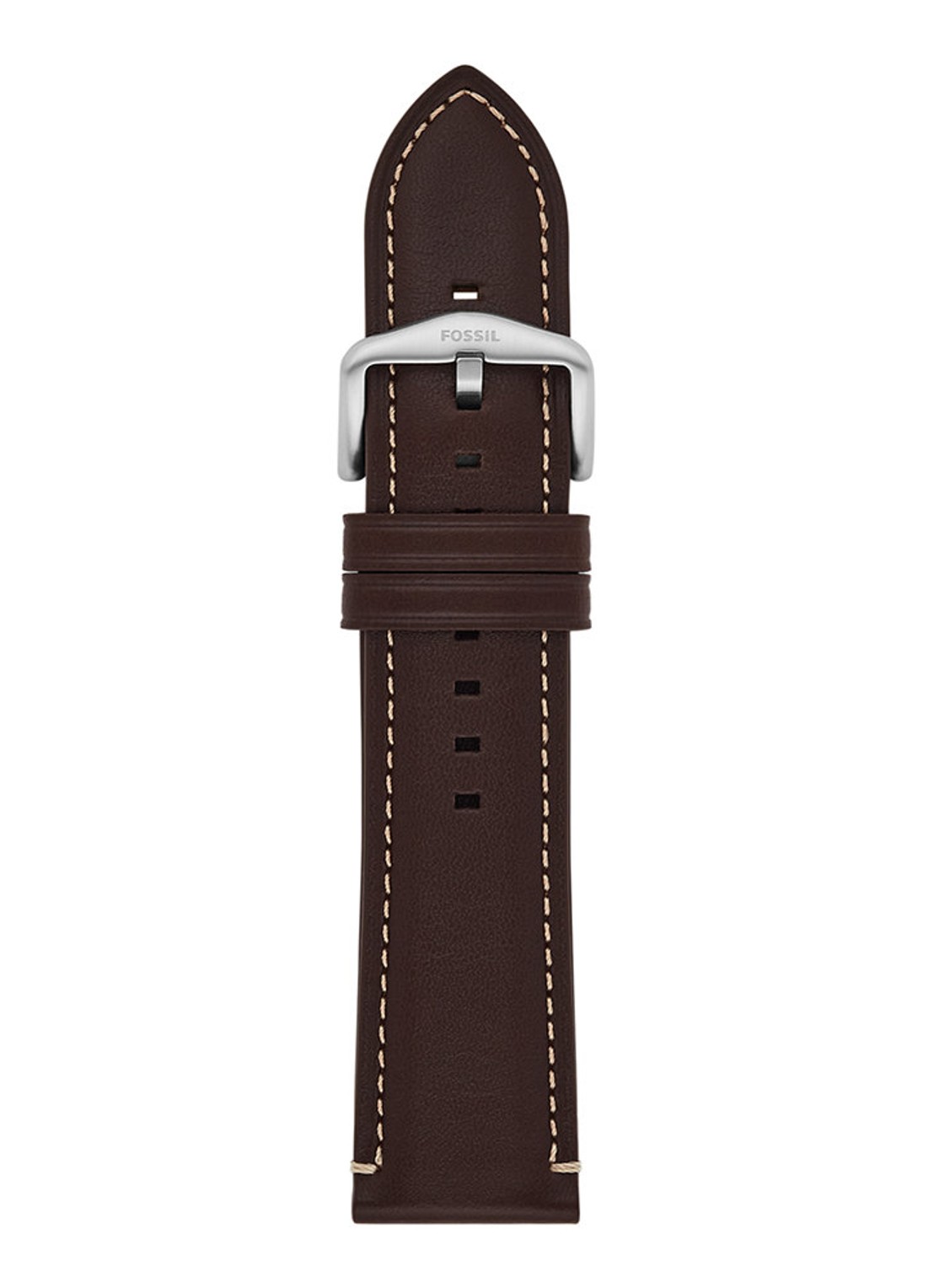 Fossil Horlogebandje S241096 - voorkant bruin