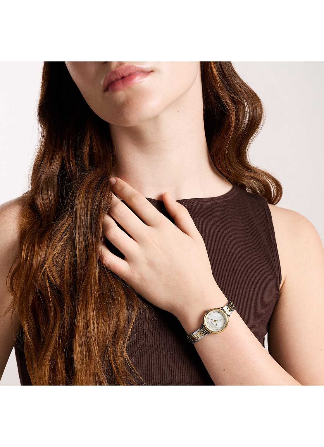 Fossil Jaqueline horloge ES5500 - detail 5 zilver