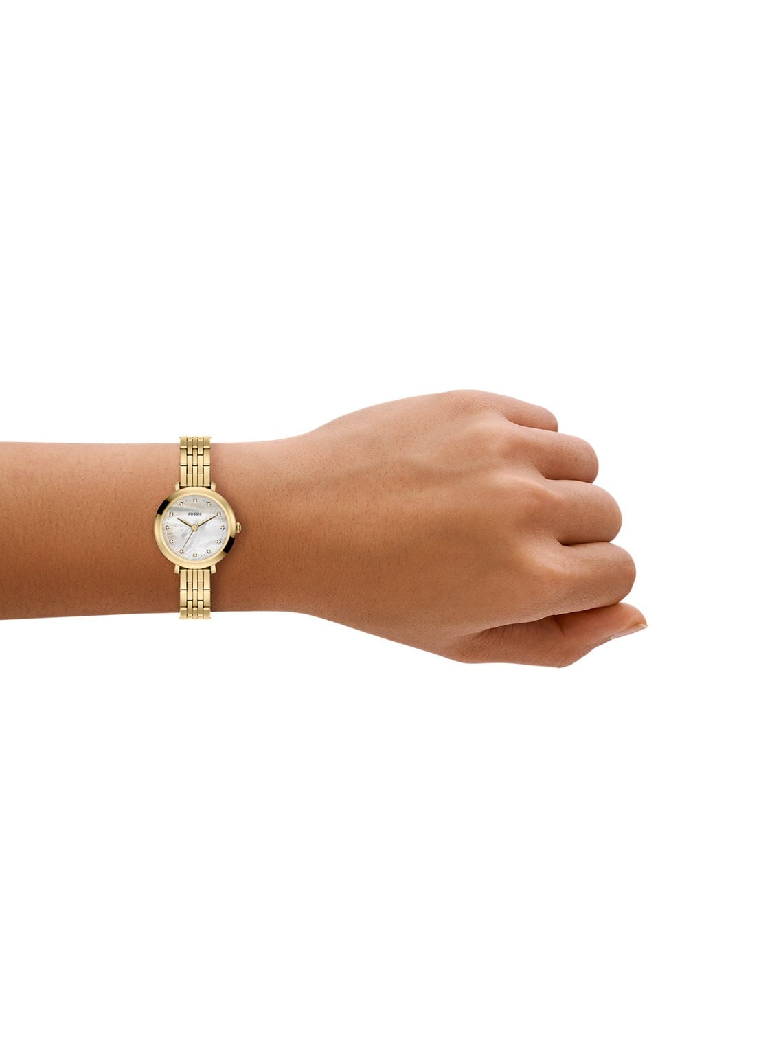 Fossil Jaqueline horloge ES5501 - detail 5 goud
