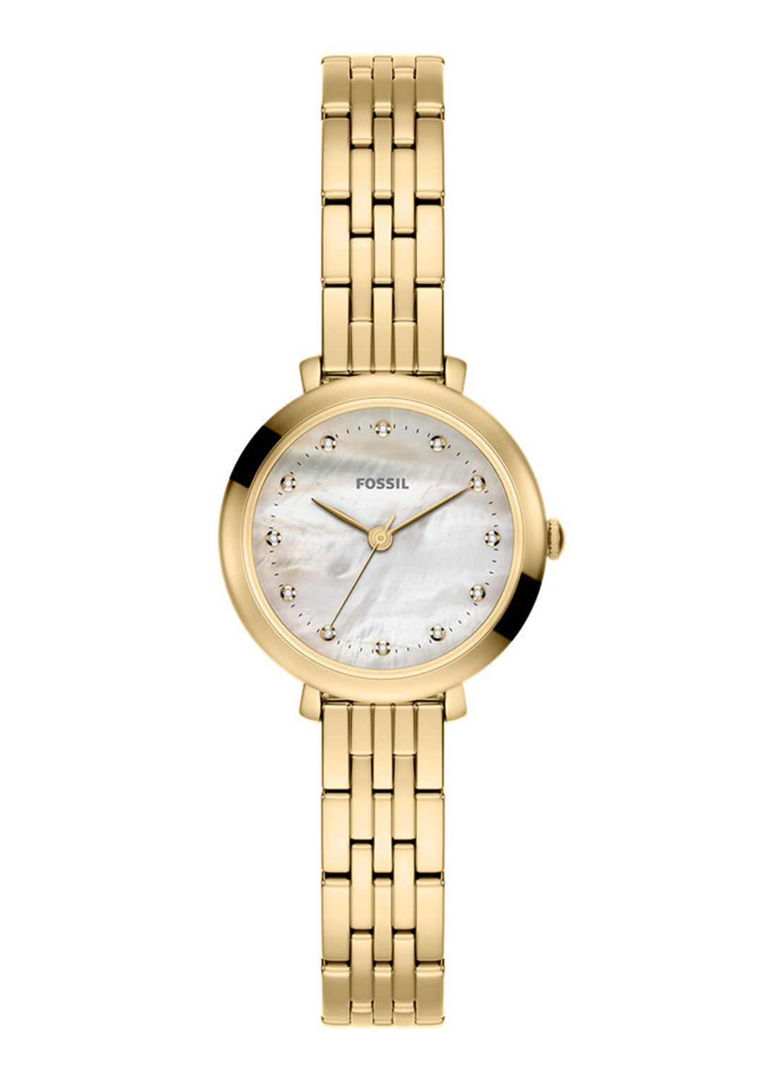 Fossil Jaqueline horloge ES5501 - voorkant 6 goud