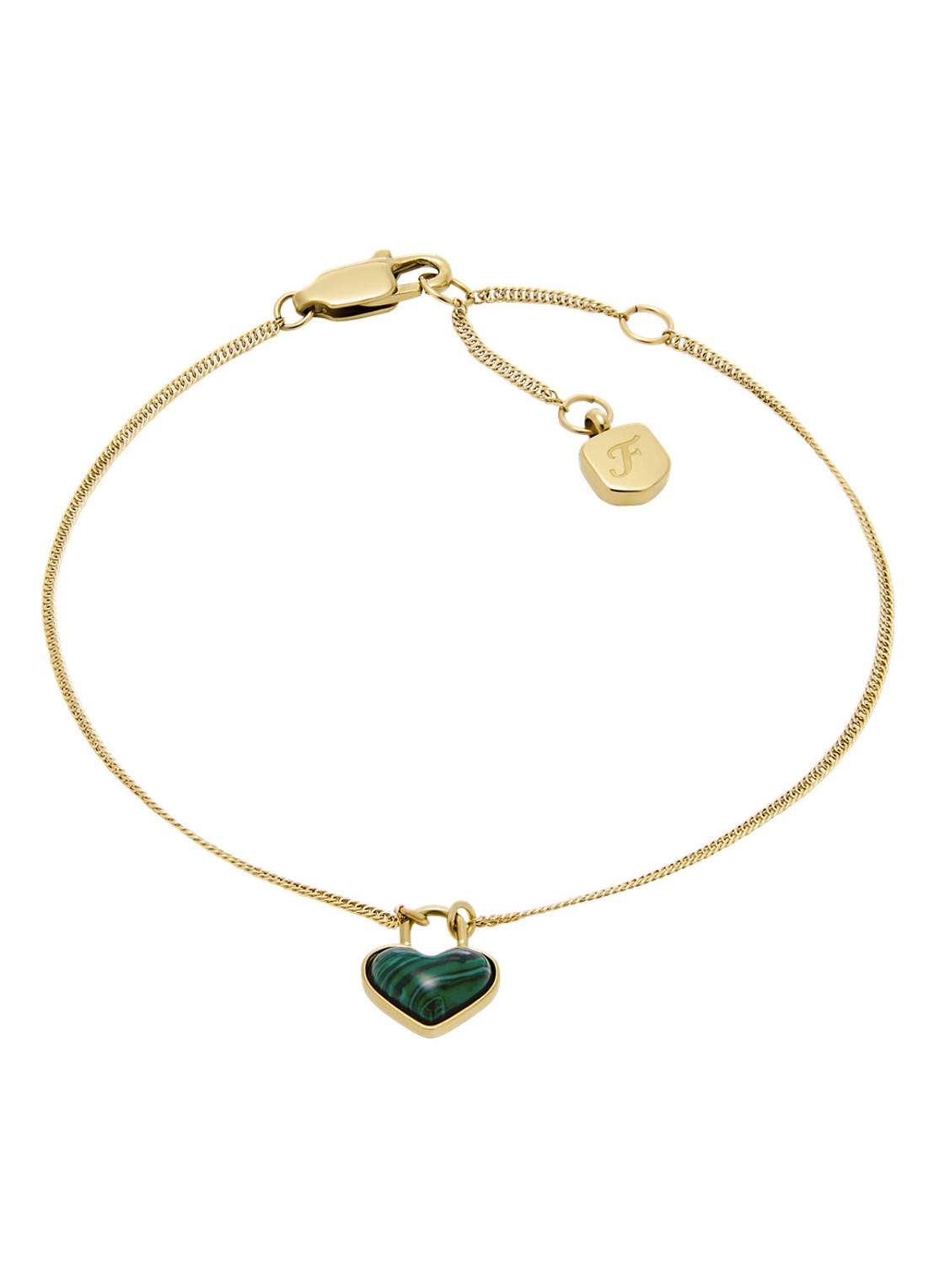 Fossil Jewelry armband JF04858710 - voorkant 4 goud