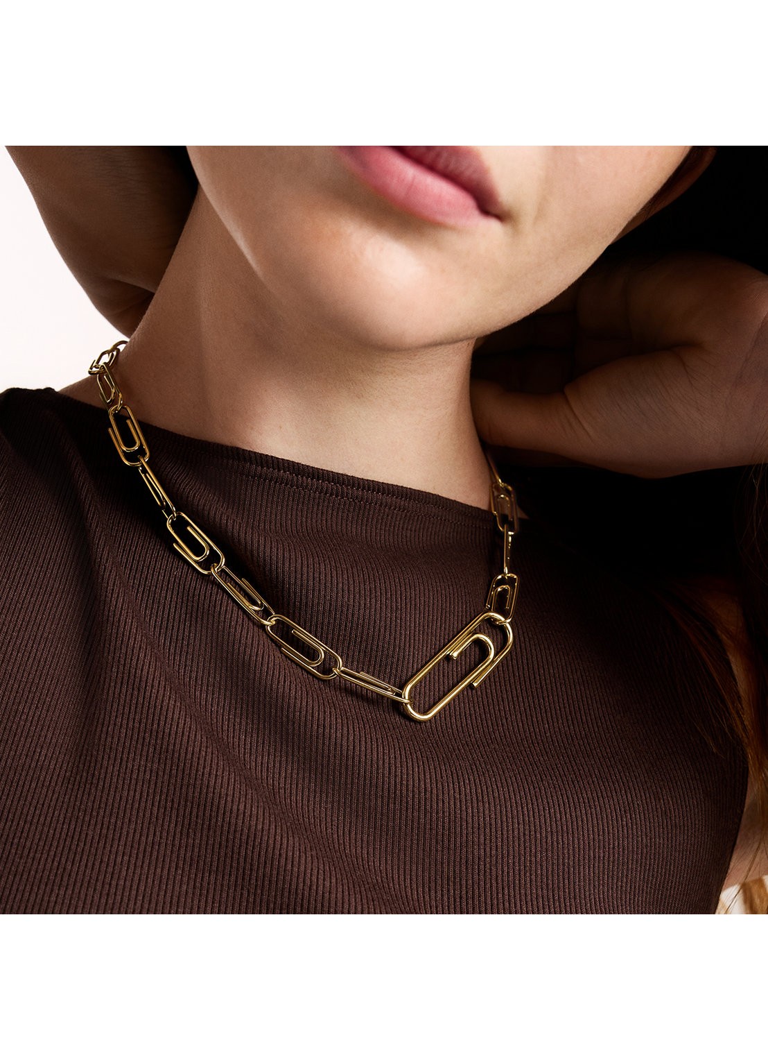 Fossil Jewelry ketting JF05004710 - detail 5 goud