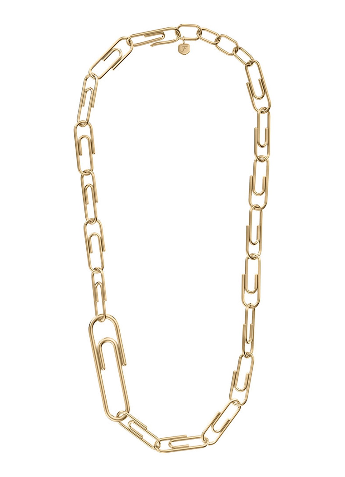 Fossil Jewelry ketting JF05004710 - voorkant goud