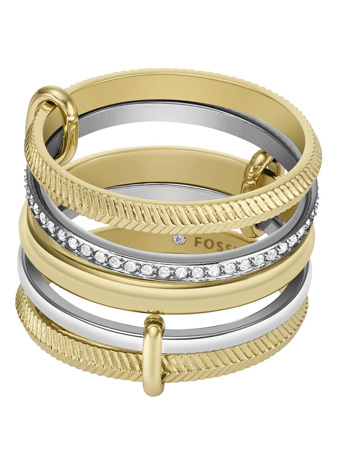Fossil Jewelry ring JF04592998 - detail 2 goud