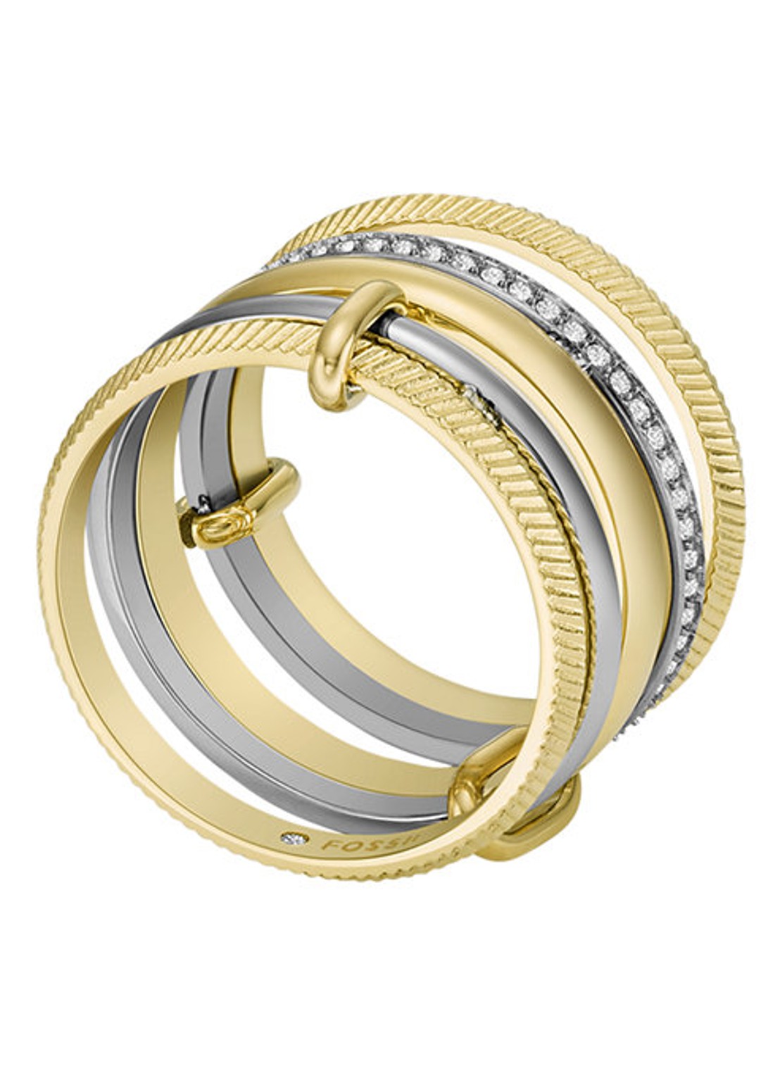 Fossil Jewelry ring JF04592998 - detail 3 goud