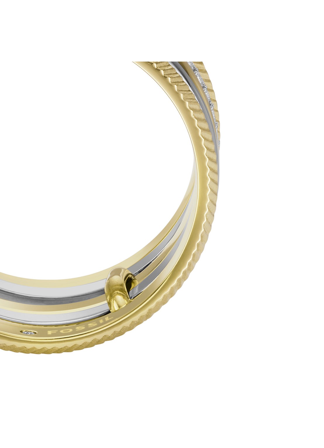 Fossil Jewelry ring JF04592998 - detail 4 goud