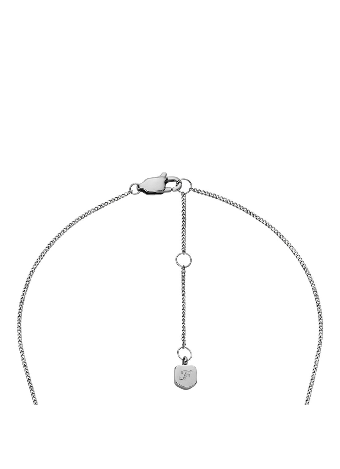 Fossil Ketting JF04909040 - detail 3 zilver