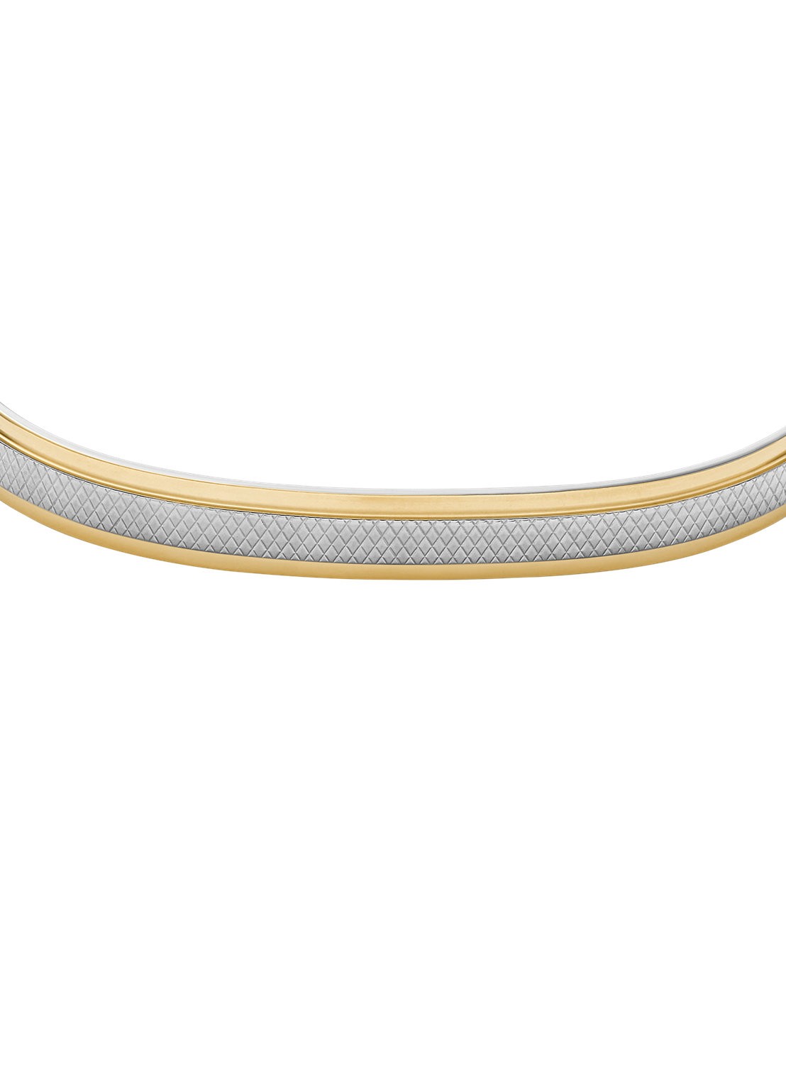 Fossil Knox bangle JF04916998 - detail 2 zilver