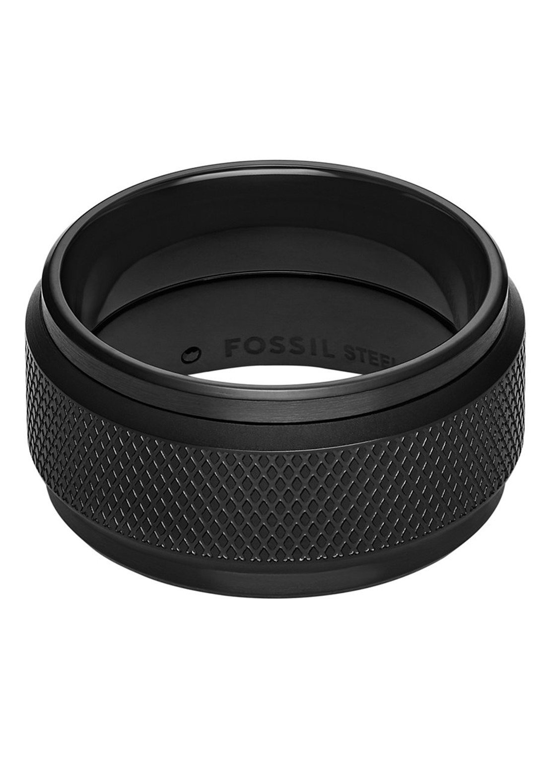 Fossil Knox ring JF04824001 - detail 3 zwart