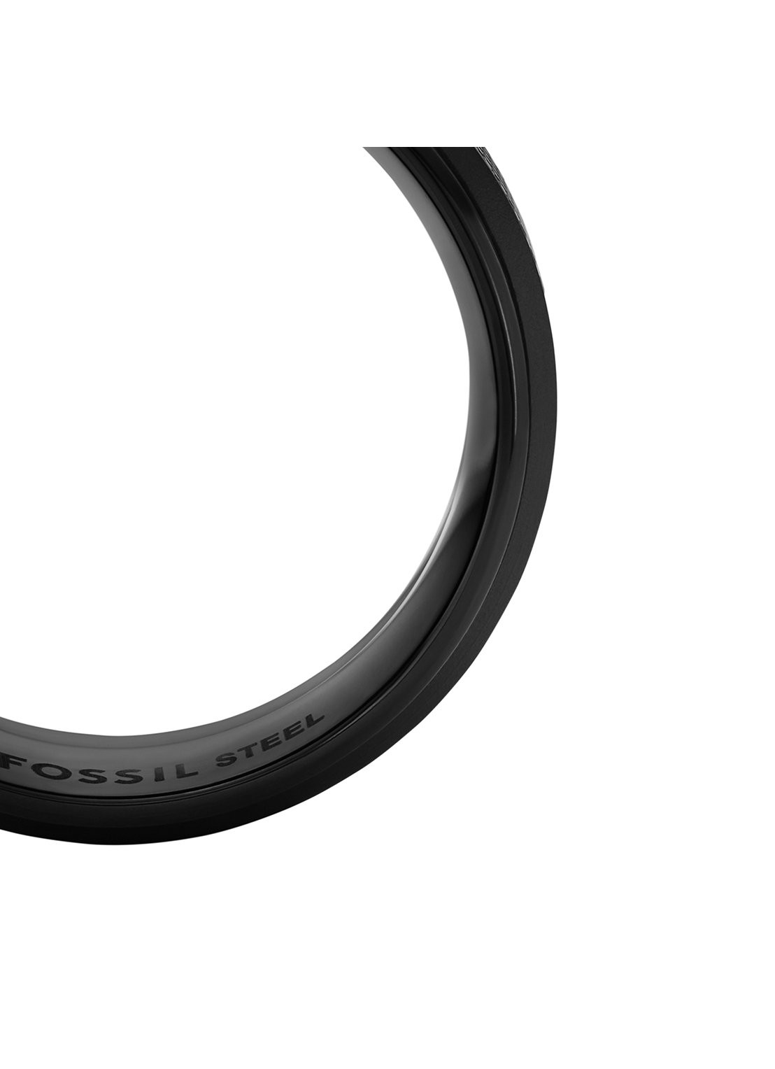 Fossil Knox ring JF04824001 - detail 5 zwart