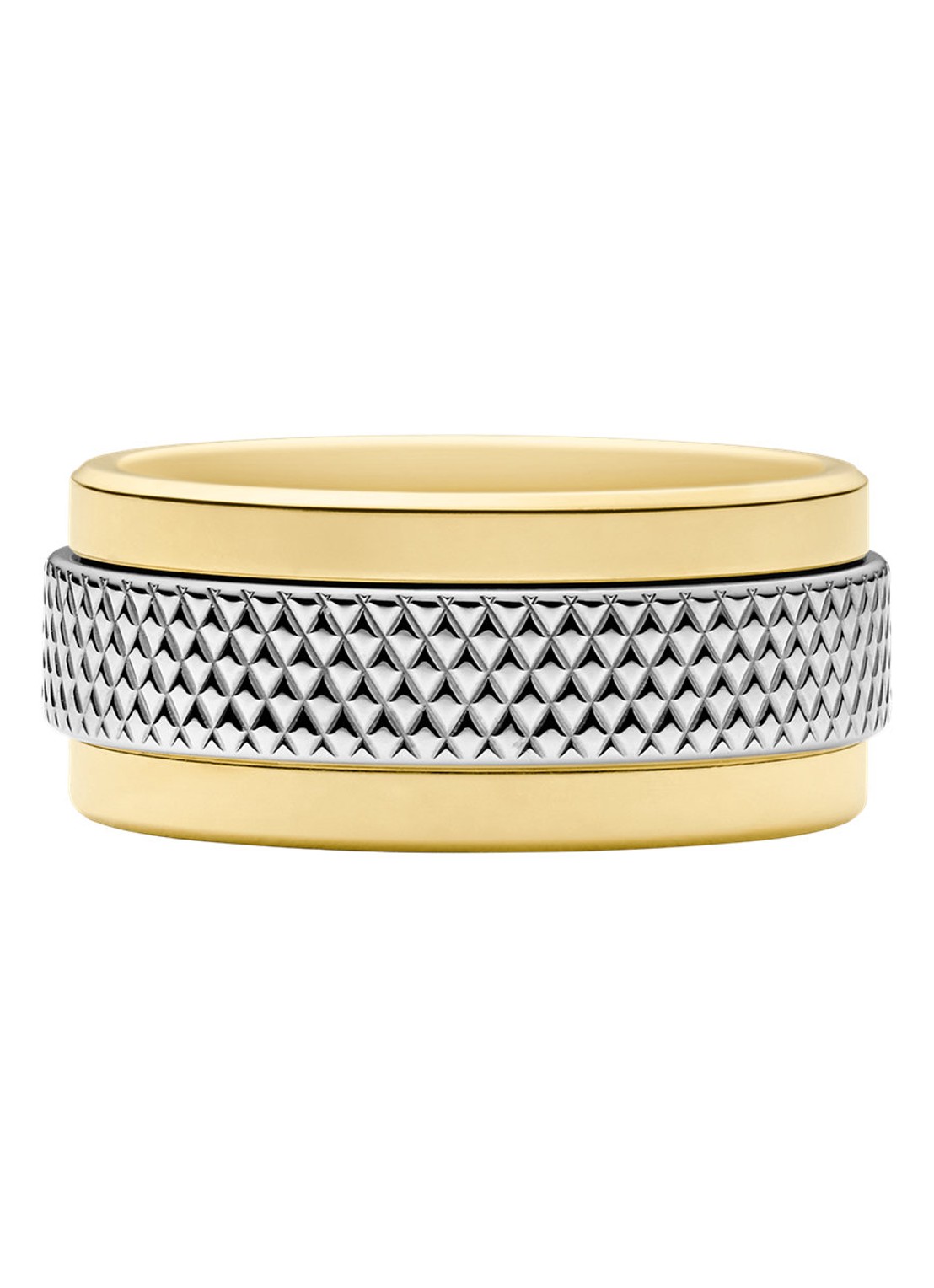 Fossil Knox ring  JF04917998 - voorkant 5 goud