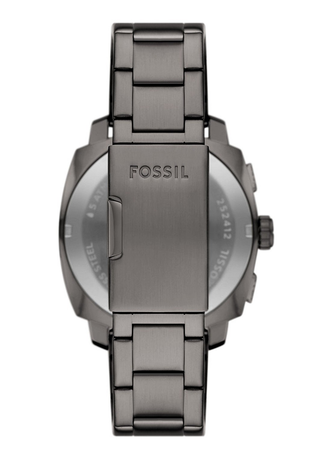 Fossil Machine horloge FS6098 - detail antraciet