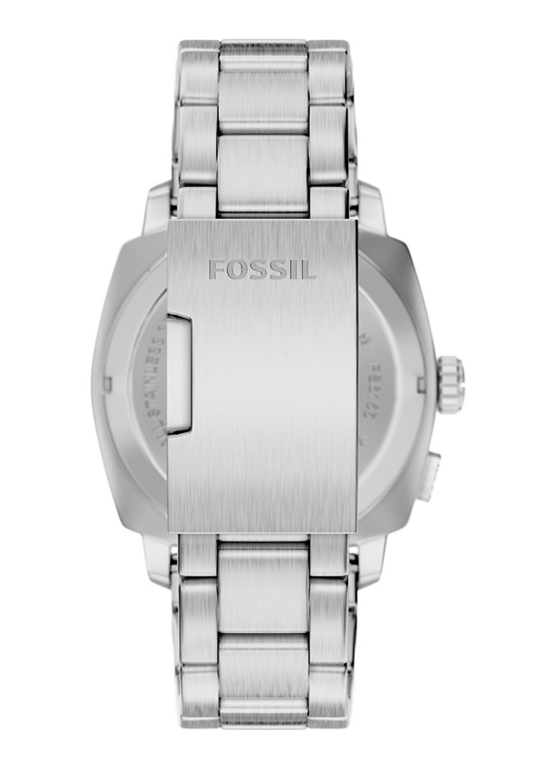 Fossil Machine horloge FS6155 - detail zilver