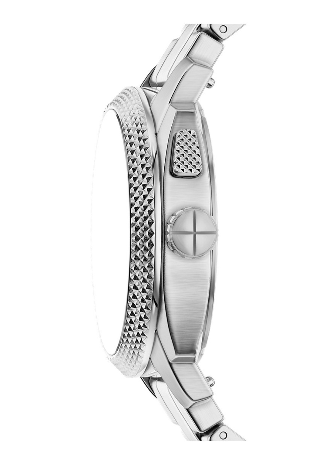 Fossil Machine horloge FS6155 - detail 2 zilver