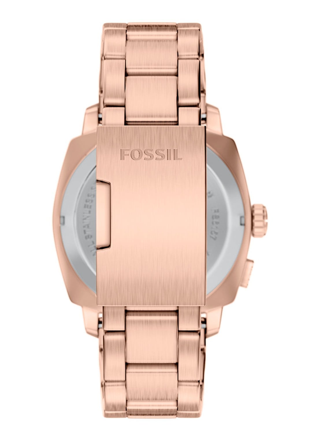 Fossil Machine horloge FS6158 - detail roségoud